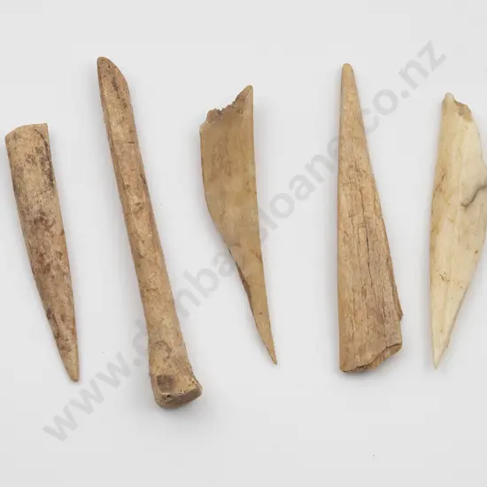 Five Bone Awls