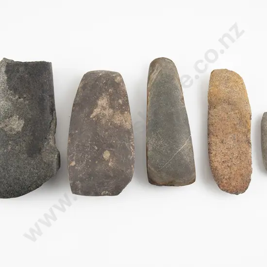 Five Toki ( Adze Blades )