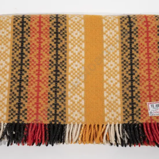 Te Ariki Wool  Travel Rug