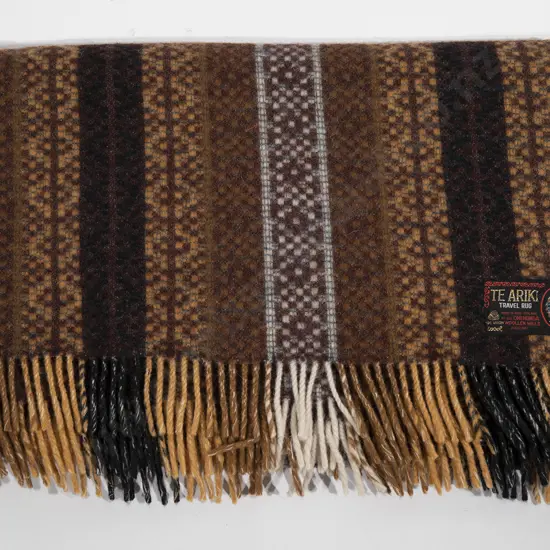 Te Ariki Wool  Travel Rug