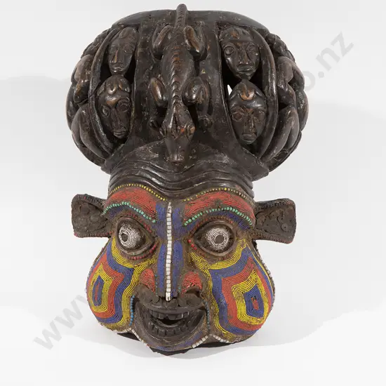Cameroon Bamileke Beaded mask