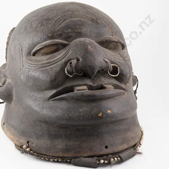 Large Makonde Helmet Mask