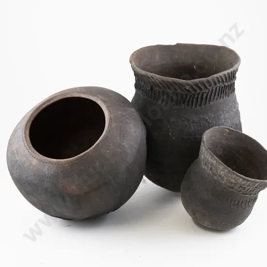 Three Papua New Guinea Food Bowls