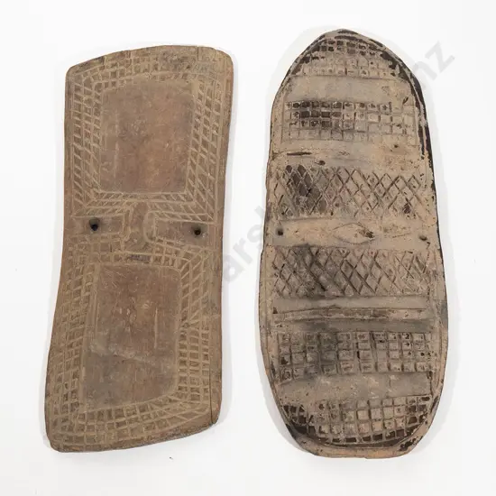 Two Papua New Guinea shields