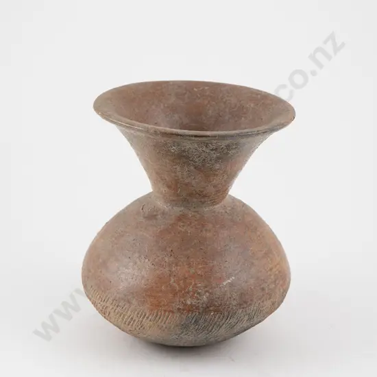 Rare Thai Bronze Age Red Slip Jar