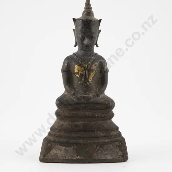 Thai Bronze Ayutthaya Period Buddha Figure ( 1350-1767)