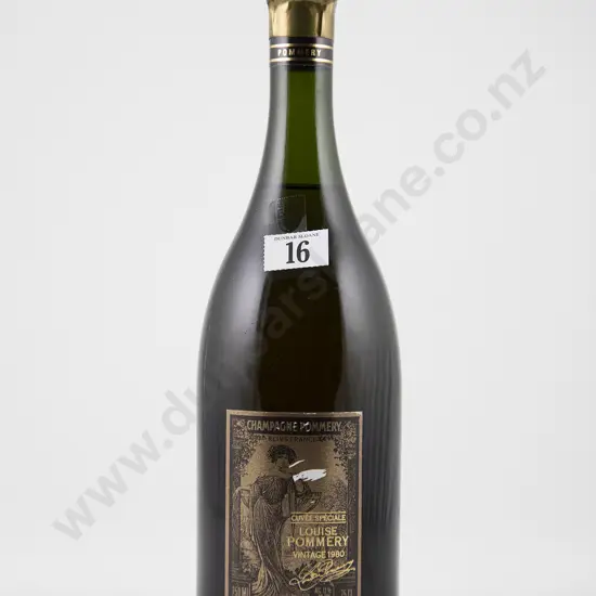 1 bottle 1980 Louise Pommery Cuvee Speciale Champagne