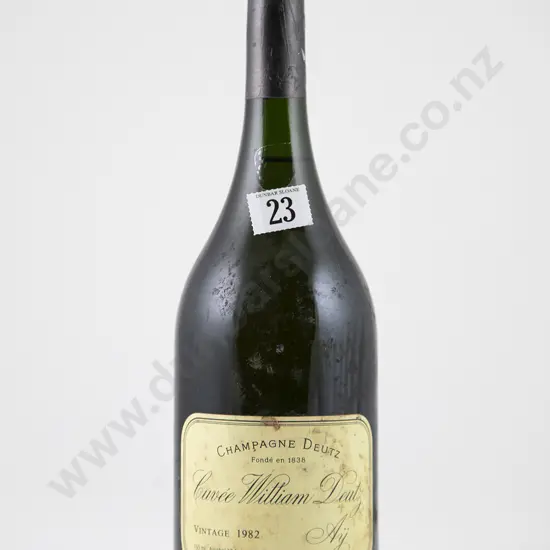 1 bottle 1982 Cuvee William Deutz Brut Champagne