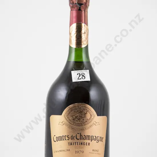 1 bottle 1979 Taittinger Comtes de Champagne Rosé