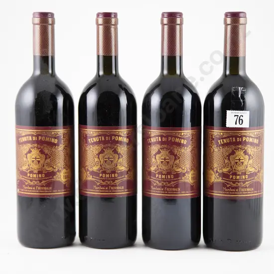 4 bottles 1986 Marchesi Frescobaldi Tenuta Di Pomino