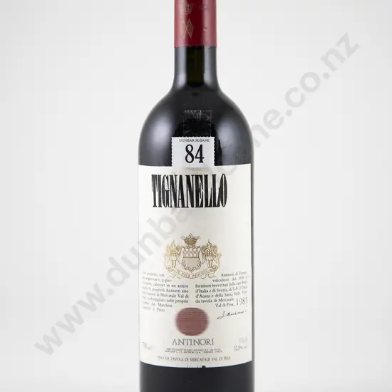 1 bottle 1985 Marchesi Antinori Tignanello