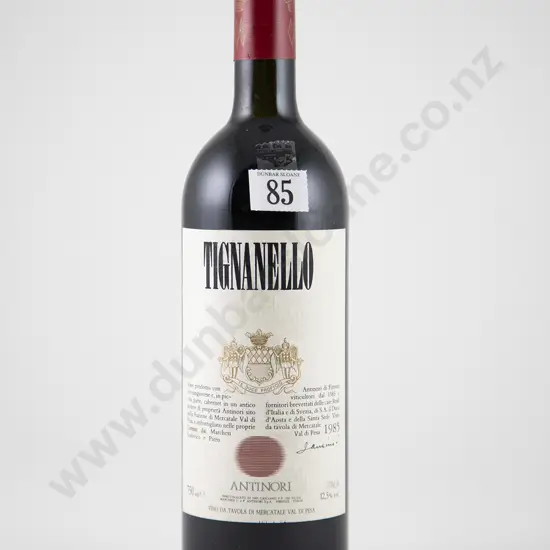 1 bottle 1985 Marchesi Antinori Tignanello