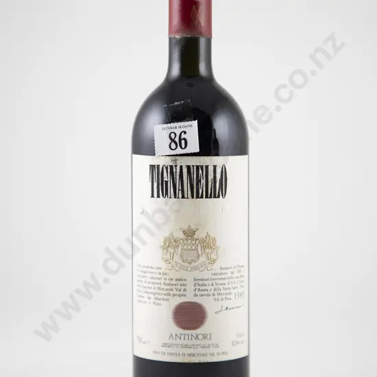 1 bottle 1985 Marchesi Antinori Tignanello