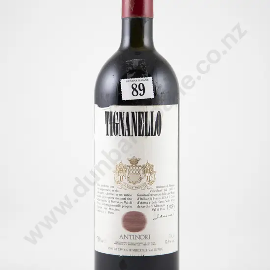 1 bottle 1985 Marchesi Antinori Tignanello