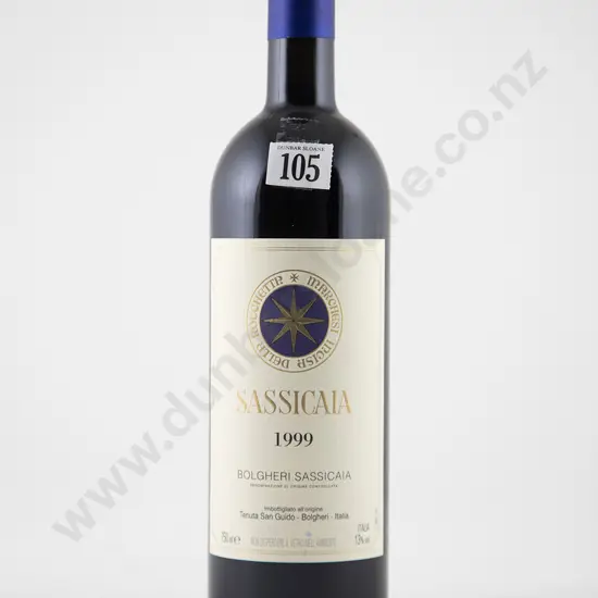 1 bottle 1999 Tenuta San Guido Sassicaia Bolgheri