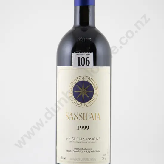 1 bottle 1999 Tenuta San Guido Sassicaia Bolgheri
