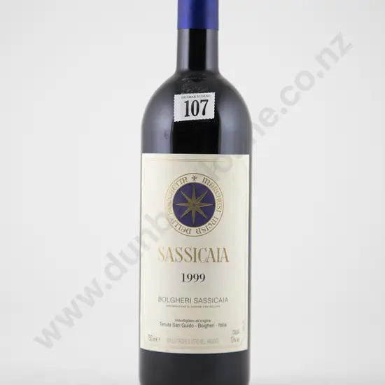1 bottle 1999 Tenuta San Guido Sassicaia Bolgheri