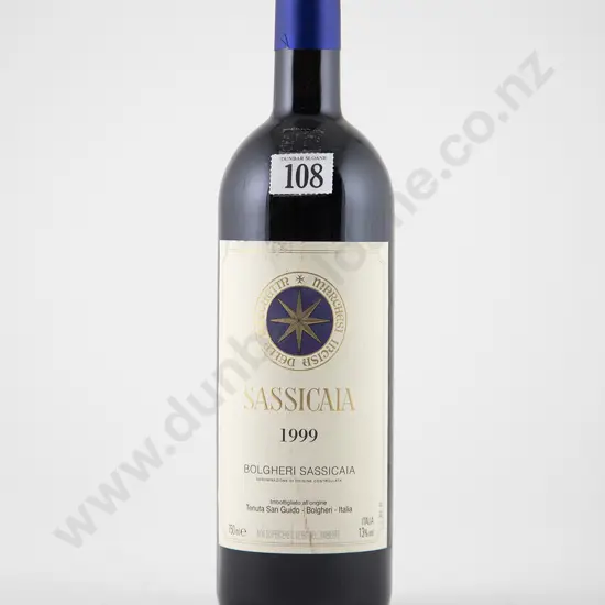 1 bottle 1999 Tenuta San Guido Sassicaia Bolgheri