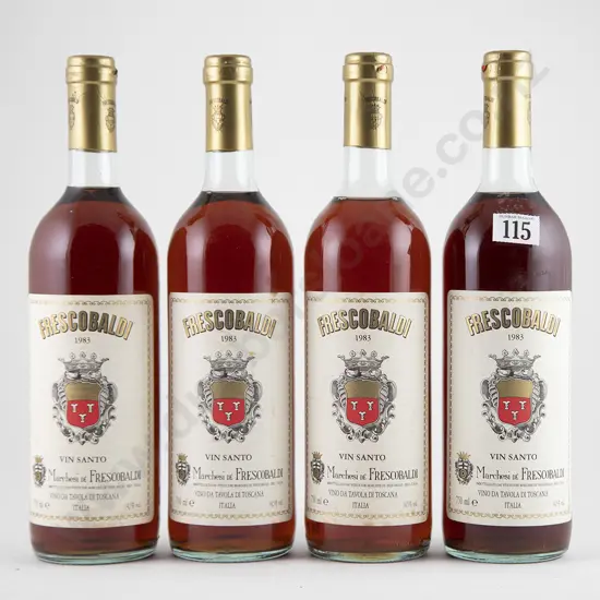 4 bottles 1983 Marchesi Frescobaldi Vin Santo