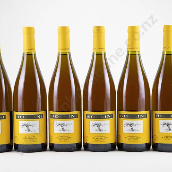 6 bottles 2002 Bollini Barricato 40 Chardonnay Trentino