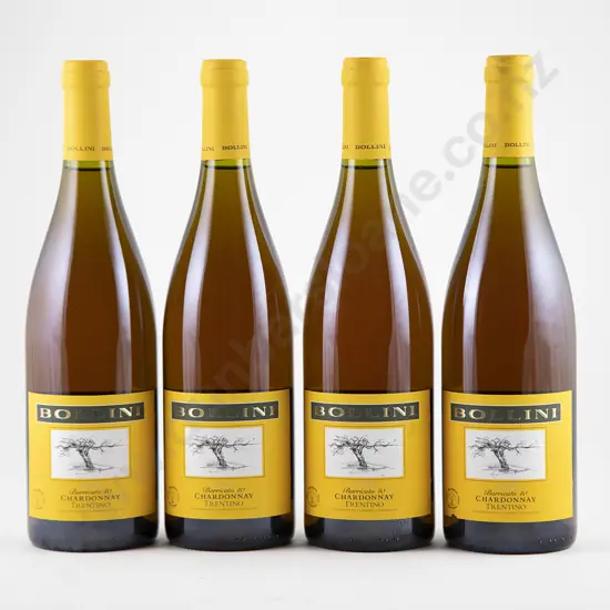 4 bottles 2002 Bollini Barricato 40 Chardonnay Trentino