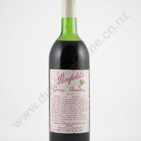 1 bottle 1969 Vintage Penfolds Grange Bin 95