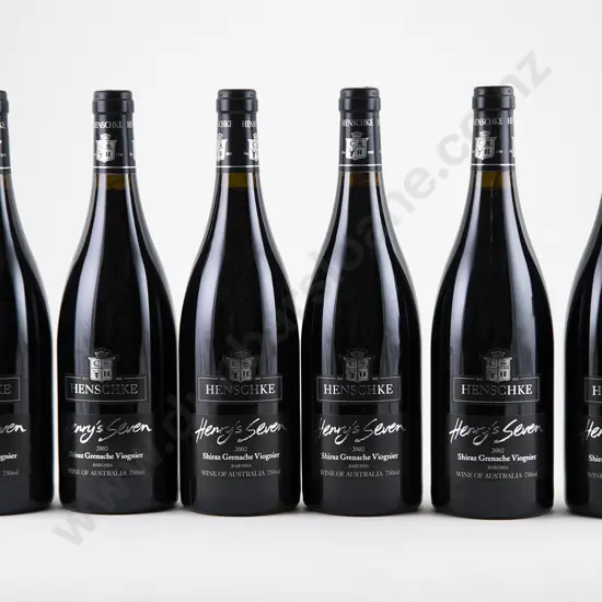 7 bottles 2002 Henschke Henry's Seven Shiraz Grenache Viognier