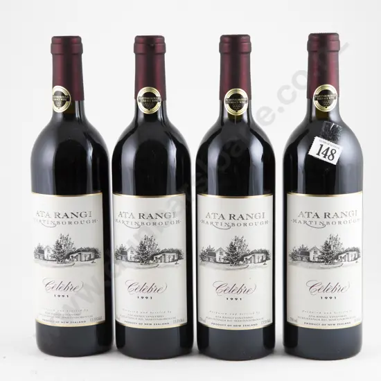 4 bottles 1991 Ata Rangi Celebre