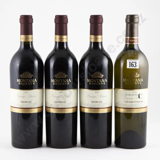 4 bottles Montana Mixed Lot