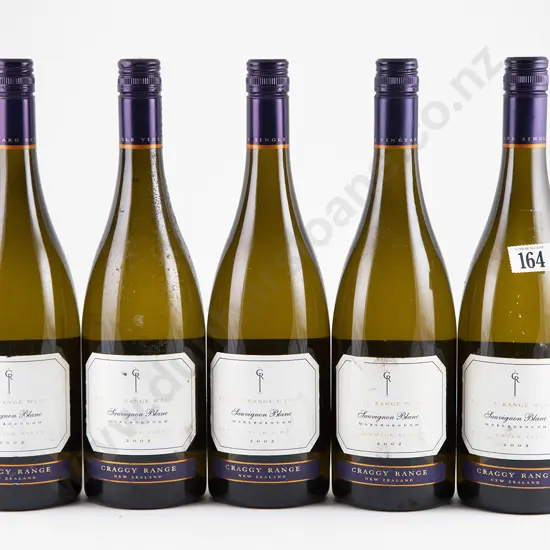 5 bottles 2002 Craggy Range Sauvignon Blanc