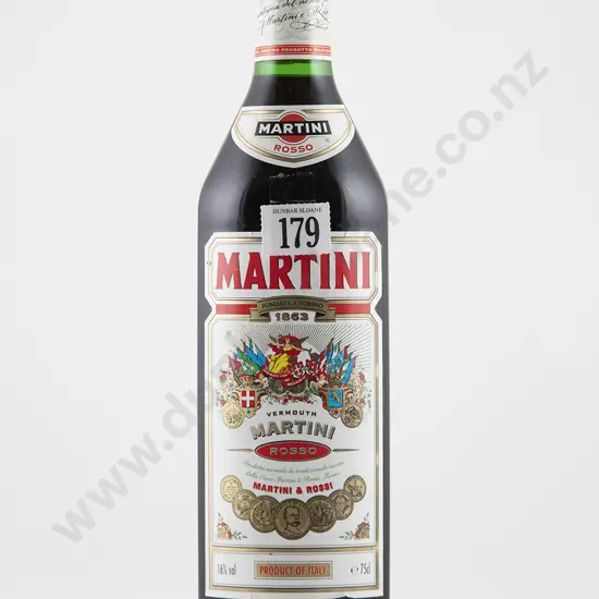 1 bottle Martini Rosso bottled C1980's