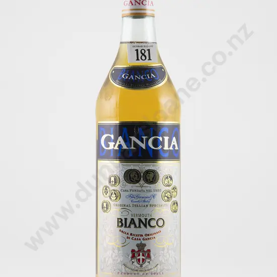 1 bottle Gancia Bianco Bottled C1980's