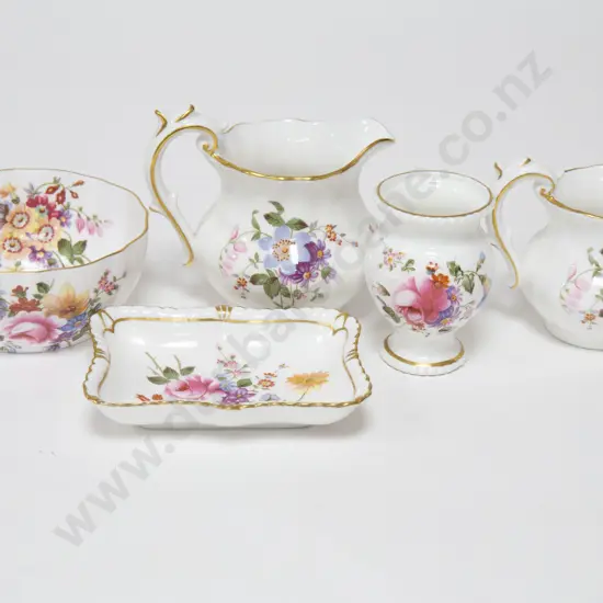 Five Pieces of Assorted RCD China