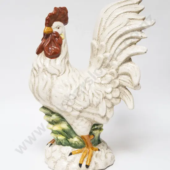Large Ceramic Rooster