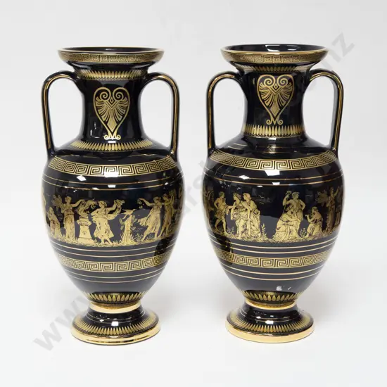 Pair of Modern Grecian Style Vases