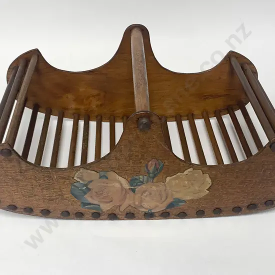 Vintage Stylized Basket