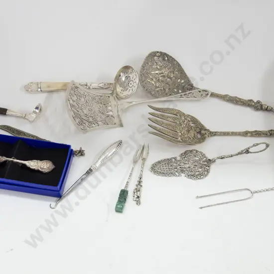 Small Quantity of S/P and Some Silver Items