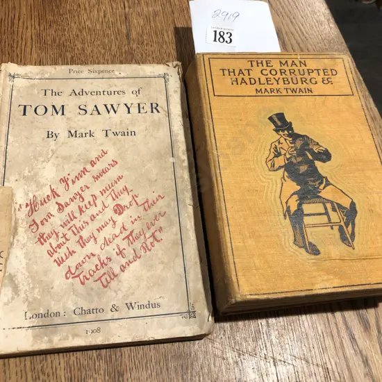 Mark Twain "The Man That Corrupted Hadleyburg" (1900)