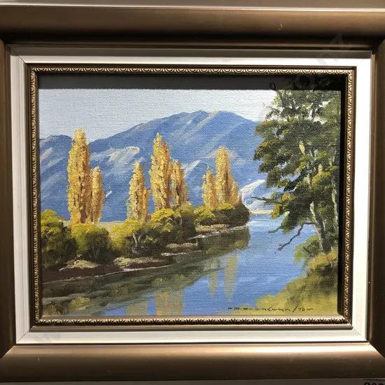 R. Franklyn "Motweka" Oil on Board