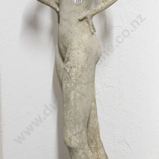 Hec Arona Garden Statue of Slender Female Nude