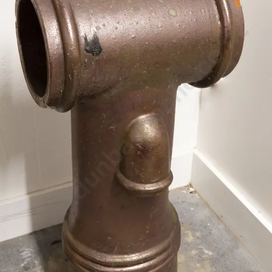 Glazed T-Shaped Chimney Pot