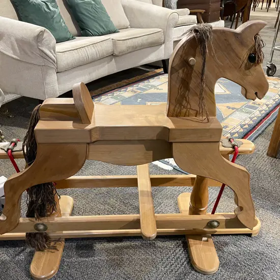 Modern Wooden Rocking Horse