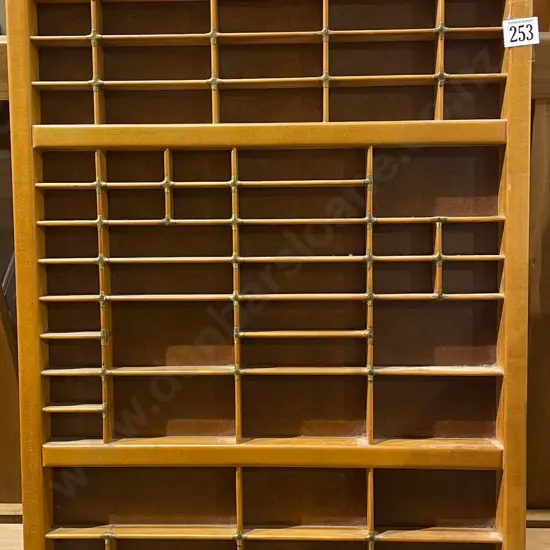 Printer's Type Tray