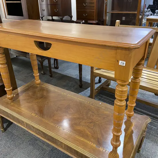 NZ Colonial Kauri Side Table