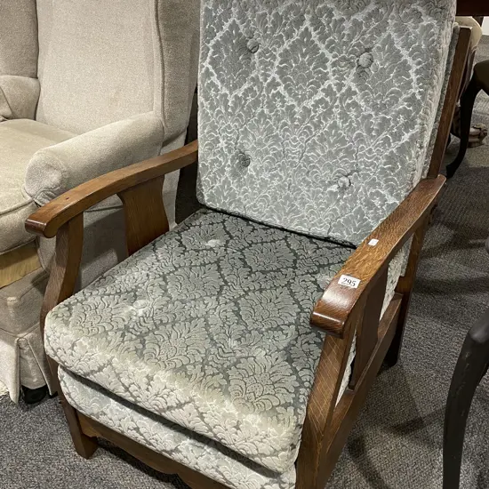 Oak Framed Arm Chair