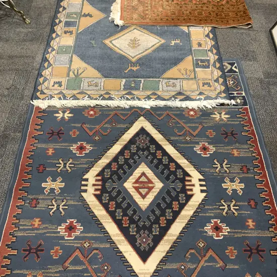 Three Various Rugs
