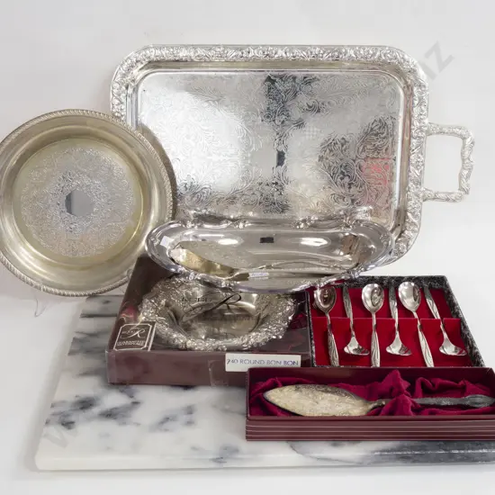 Selection of Sliver Plate incl. Cutlery