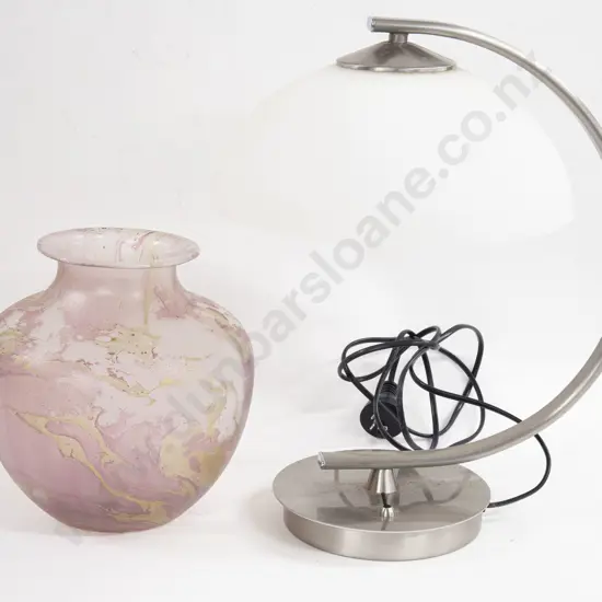 Modern Desk Lamp Together With Israeli Glass Vase