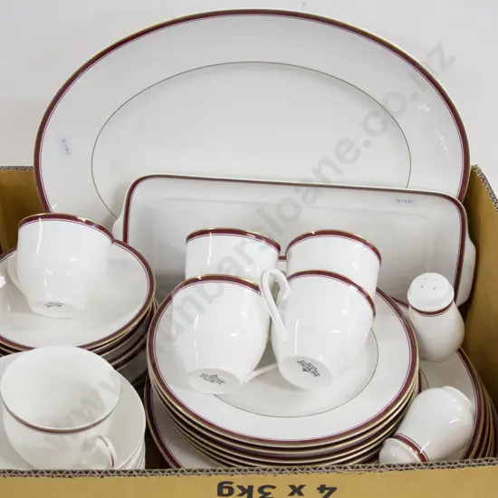 Royal Burgundy Dinnerware