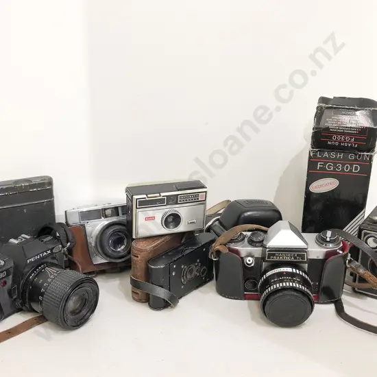 Assorted Cameras and Gear